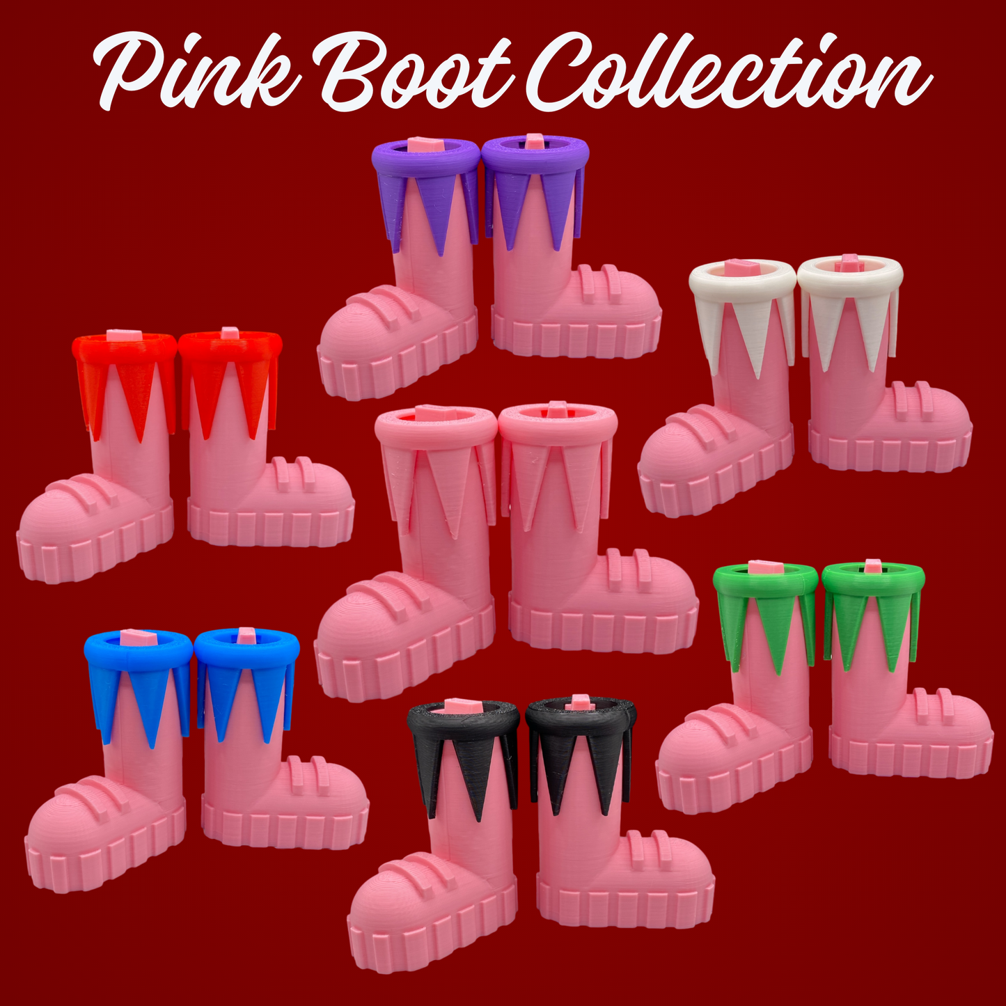 Pink Boot Collection